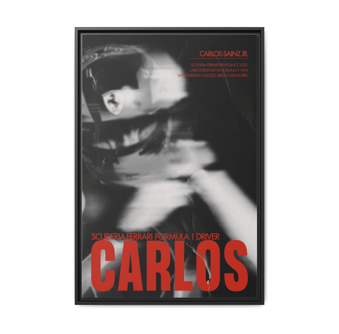 Carlos Sainz Poster